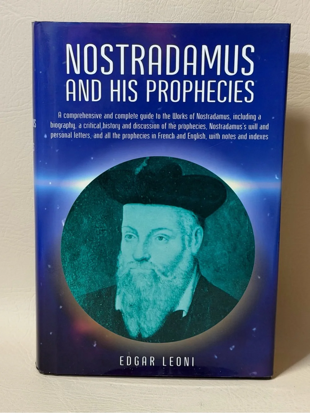 Nostradamus and His Prophecies by Edgar Leoni 1961 HC/DJ  Book